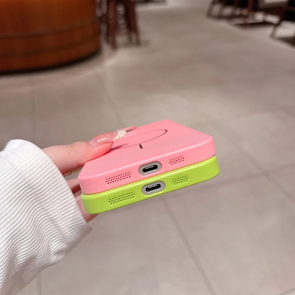 Cooling Heat Dissipation Mesh Magnetic Magsafe Case for iPhone 17 16 15 14 13 12 11 Pro Max Plus 17 Air Wireless Charging Cover