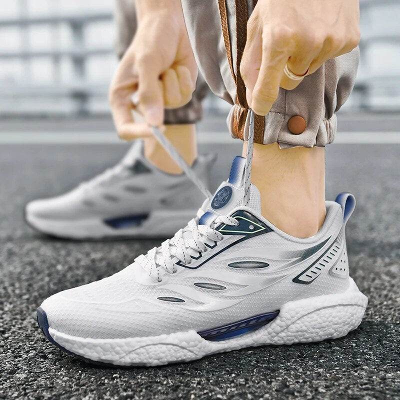 Men Running Shoes Breathable Outdoor Sports Shoes Lightweight Sneakers - Tamnz