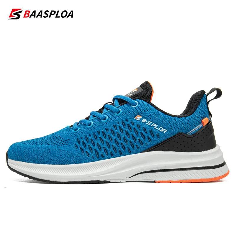 Knit Casual Walking Shoes Breathable Sneakers Light Shock Absorption Male Tennis Shoe - Tamnz