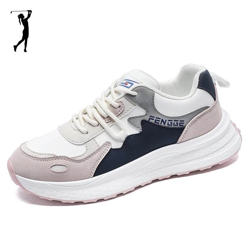Sneaker Comfortable Girls Daily Popular Outdoor Golf Sport Sneakers Spring Autumn Women Golfer Training - Tamnz
