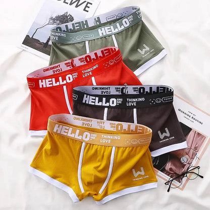 Men's Panties Cotton BoxerShorts Man Underwear Mens Boxers Sexy U Convex Male Underpants Plus Size cuecas calzoncillos - Tamnz