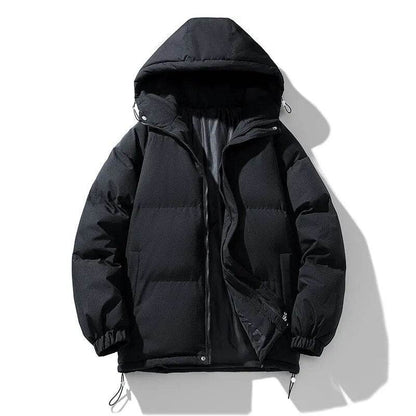 Winter Parkas Men Cotton-padded Coats Men Puffer Jackets Outdoor Hooded Coat Casual Windbreaker Thick Warm Coat Men Jacket - Tamnz