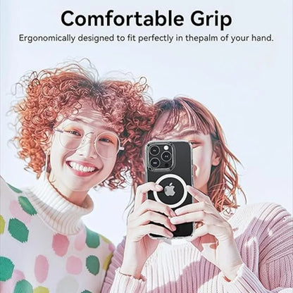 Original Magnetic Transparent Phone Case for Magsafe for iPhone 17 16 15 14 Plus 13 12 11 Pro Max Wireless Charge Back Cover