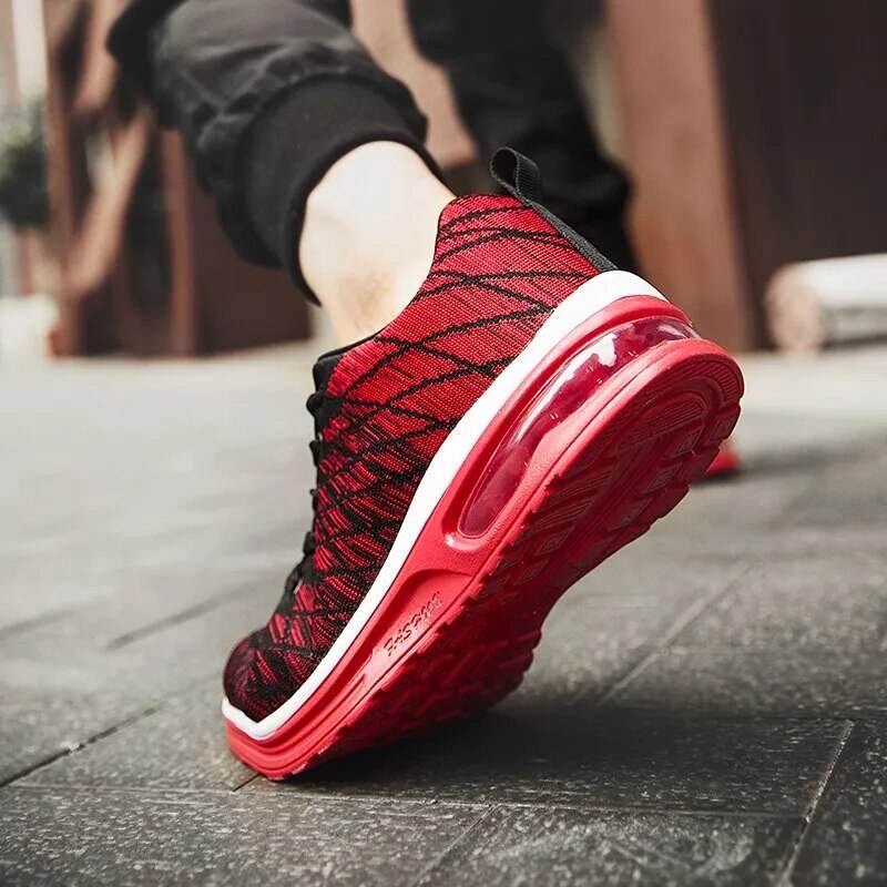 Running Shoes Unisex Sneakers Lightweight Breathable Sports Shoes Cushioning Jogging Tennis Shoes - Tamnz