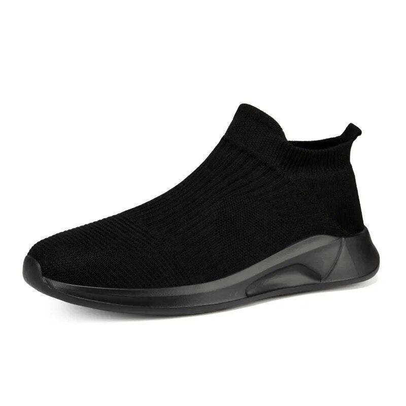 Slip-On Mens Shoes Light Walking Casual Shoes for Breathable Unisex Loafers - Tamnz