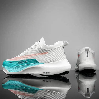 Marathon Air Cushion Men Sports Running Shoes Breathable Lightweight Women's Comfortable Athletic - Tamnz