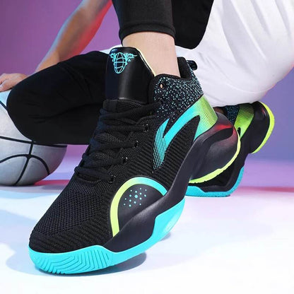 Men's Sneaker Shoes Non-Slip Training Basketball Shoe Breathable Gym Training Basketball Sneakers - Tamnz