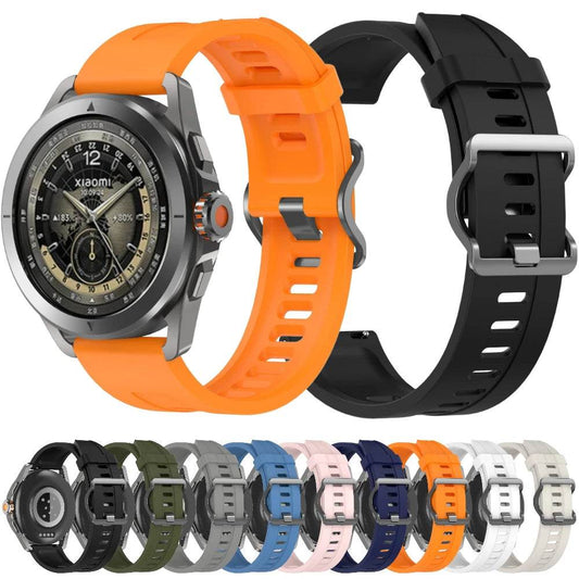22mm Silicone Strap for Xiaomi Watch S4 Sport Bracelet Mi Color 2 Band for Xiaomi Watch S4 S3 S2 S1 Original Official Wristband - Tamnz