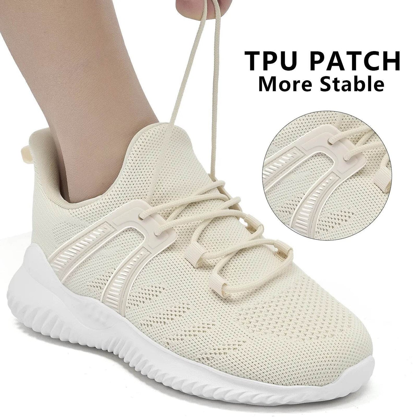 Womens Athletic Walking Shoes - Memory Foam Lightweight Tennis Sports Shoes Gym Jogging Slip On Running Sneakers - Tamnz