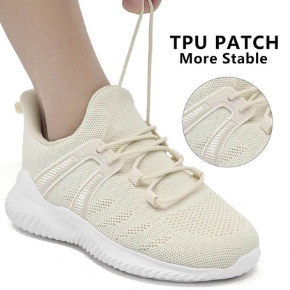 Womens Athletic Walking Shoes - Memory Foam Lightweight Tennis Sports Shoes Gym Jogging Slip On Running Sneakers - Tamnz