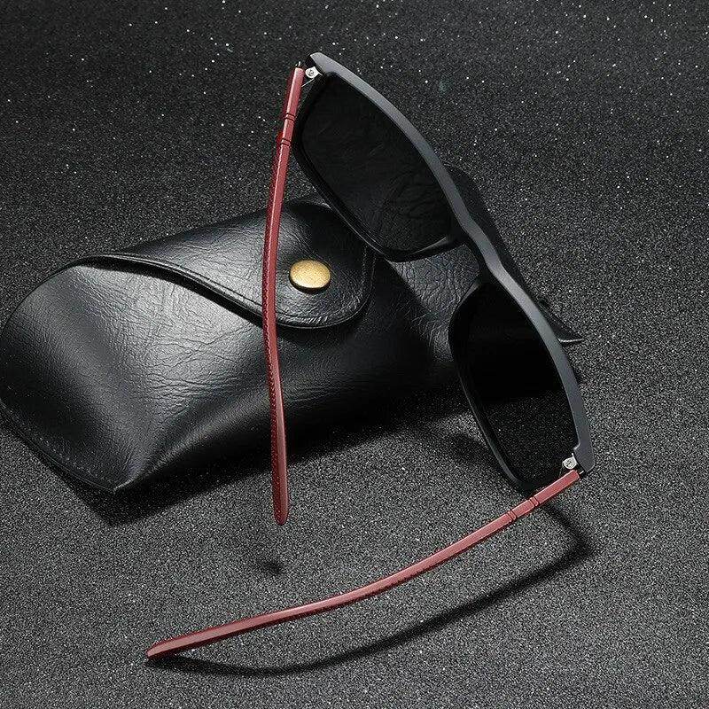Polarking New Luxury Polarized Sunglasses Men Driving Shades Vintage Travel Fishing Classic - Tamnz