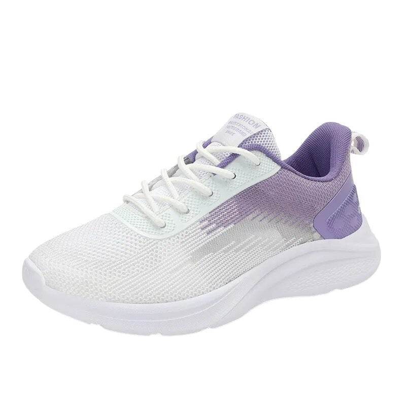 Spring and Summer and Women's Casual Sports Walking Shoes Lightweight Breathable Mesh Running Shoes Sneakers Women - Tamnz
