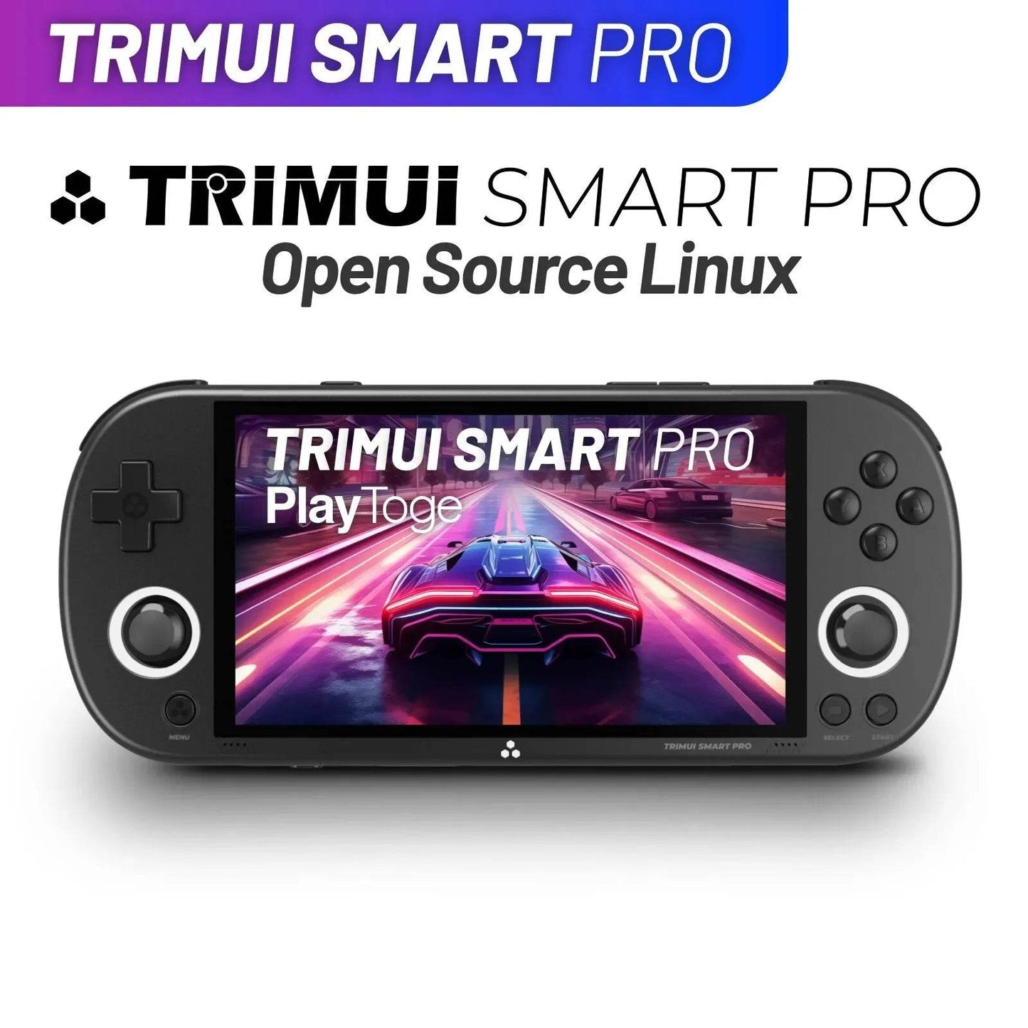 Trimui Smart Pro Vintage Handheld Game Console Wireless Handheld Gamer Console Retro Arcade 4.96 Inch HD IPS Screen Game Console - Tamnz
