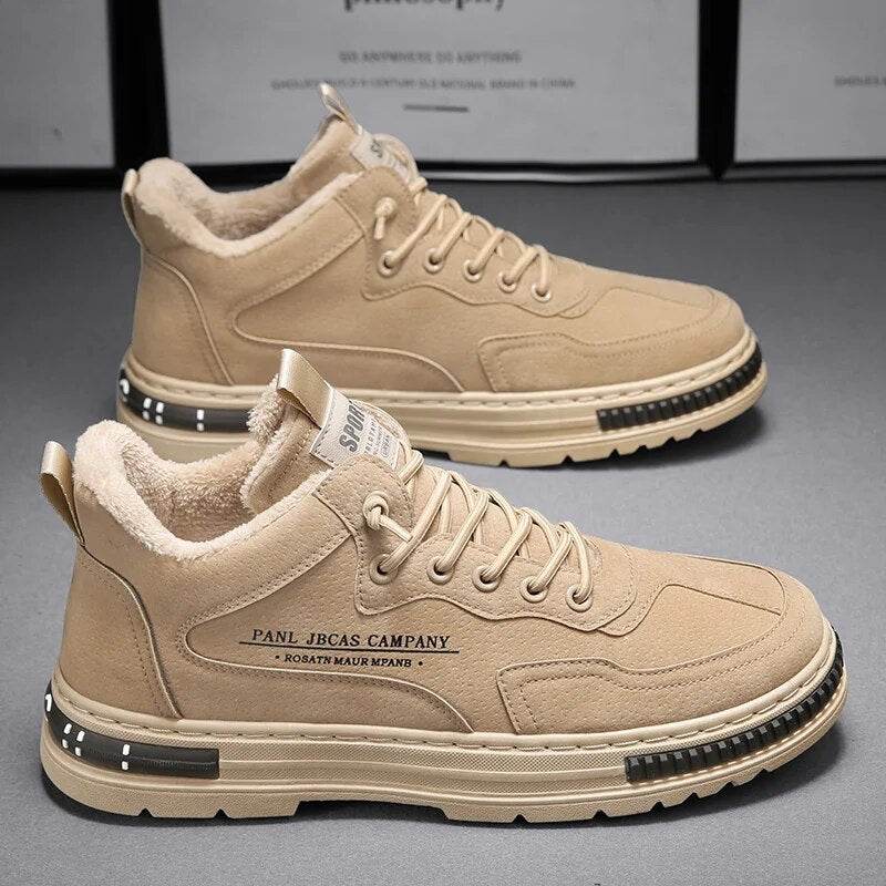   Winter Mid Top Cotton Sneakers