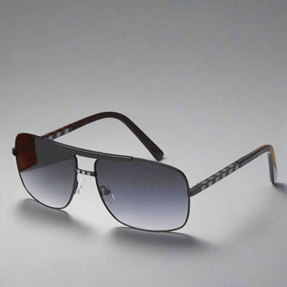 LV Cobra Tate Vintage Square Luxury Brand Designer Sunglasses Polarized UV400 Oculos De - Tamnz