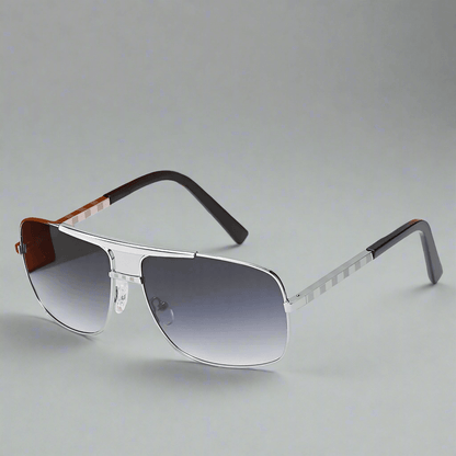 LV Cobra Tate Vintage Square Luxury Brand Designer Sunglasses Polarized UV400 Oculos De - Tamnz