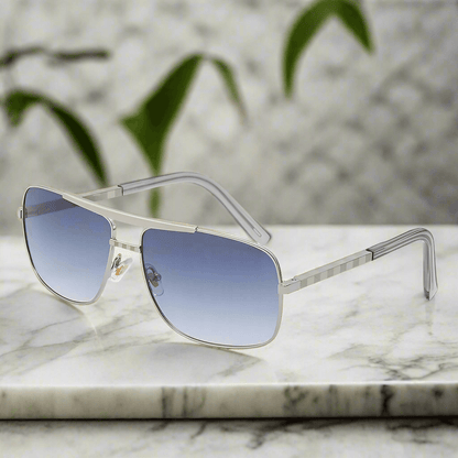 LV Cobra Tate Vintage Square Luxury Brand Designer Sunglasses Polarized UV400 Oculos De - Tamnz